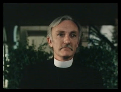 Actor John F. Kearney playing a priest in the Gary Graver "classic" SOCIETY AFFAIRS (1982)