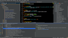 RubyMine example screenshot