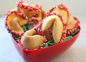 valentine fortune cookies