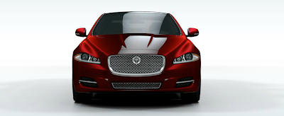 2012 Jaguar XJ regular wheelbase red