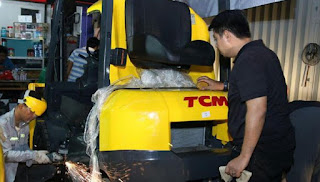 Heboh Penemuan Forklift Berisi 100 Kg Sabu di Tangerang