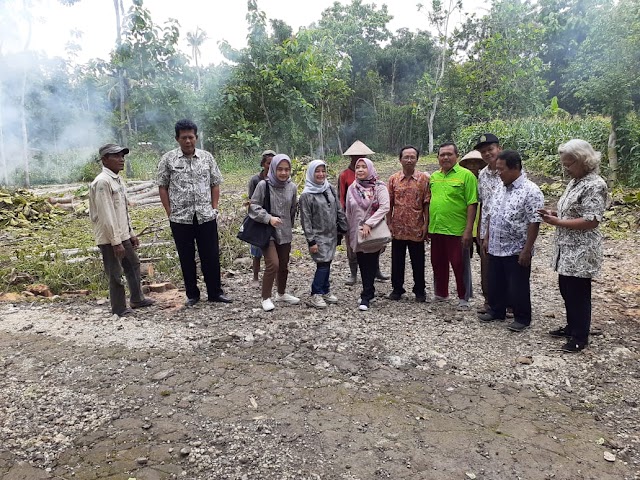 Akan Dibangun Ditanah Seluas 600 Meter Persegi Lokasi Pembuatan Pupuk Organik Melajutkan Program Pemerihtah Tentang Unit Penggelolaan Pupuk Organik "UPPO"