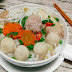 Bánh canh chả cá, thịt viên