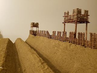 Battle of Alesia Diorama