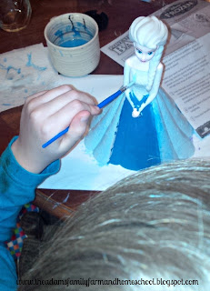 Painting an Elsa Bank