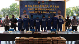 Didominasi Mahasiswa, Ini Jumlah Tersangka Kasus Narkoba Yang Diamankan Polresta Banda Aceh Sejak 2021