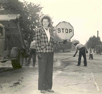 Female Flagger