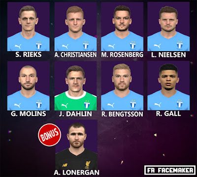 PES 2017 Facepack Malmo FF by FR Facemaker