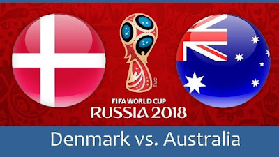 Live Streaming Denmark vs Australia Piala Dunia 21.6.2018