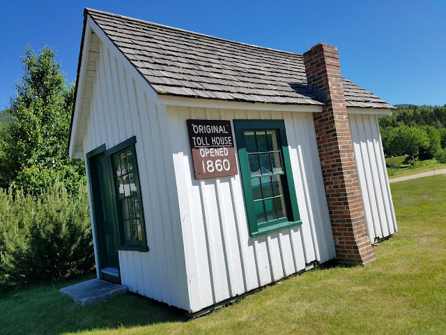 Finding and hiking the original 1860 Mt. Washington Carriage road, now known as the auto road, located in Gorham, New Hampshire at Pinkham Notch.