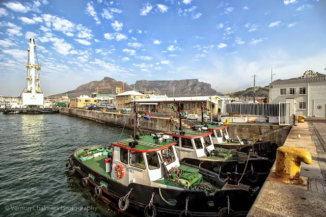 Canon EF-S 10-18mm IS STM Ultra-Wide Lens V&A Waterfront Cape Town - Three small boats