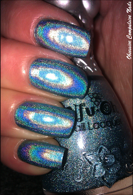 Nfu Oh Holographic Nail Polish NOTD nail of the day 065