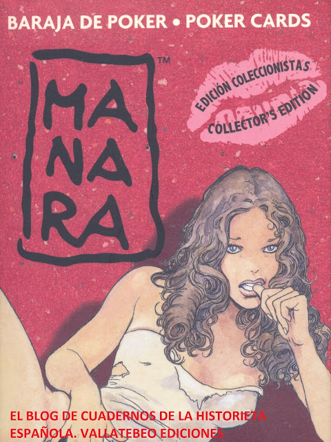 Baraja de póker Manara. Panini, 2010