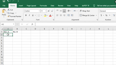Tutorial  penomoran nota di Microsoft Word dan Excel