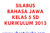 DOWNLOAD SILABUS BAHASA JAWA KELAS 5 SD KURIKULUM 2013 GRATIS