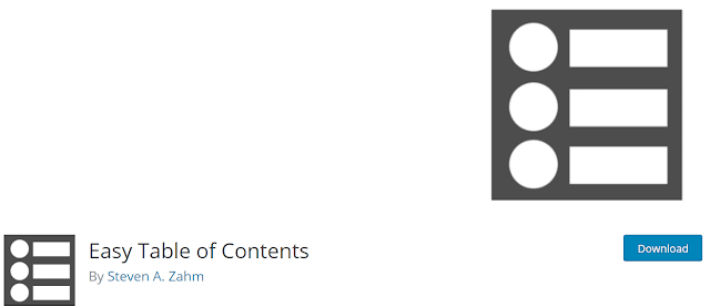 Easy Table of Contents wordpress seo