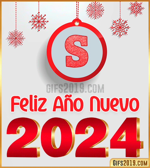 feliz año nuevo 2024 gif S