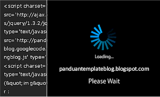 Script Mempercepat Loading Blog