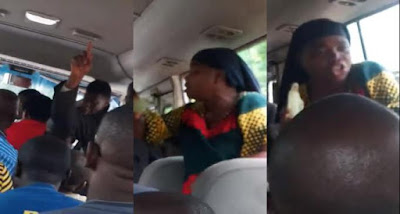 Catholic and Protestant fight for right to preach in a bus in Anambra state