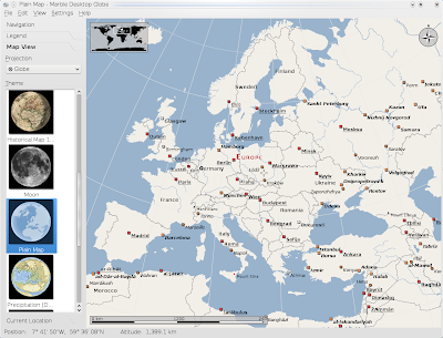 Map Of Europe Landforms