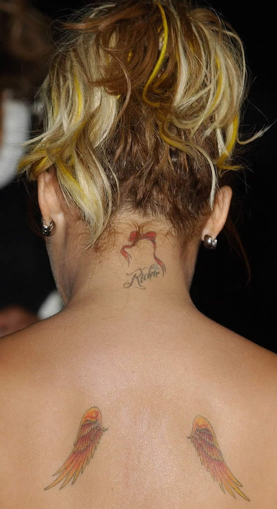 nicole richie tattoo. Nicole Richie Tattoos. nicole