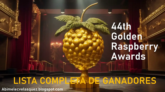 RAZZIE AWARDS 2024: LISTA COMPLETA DE GANADORES