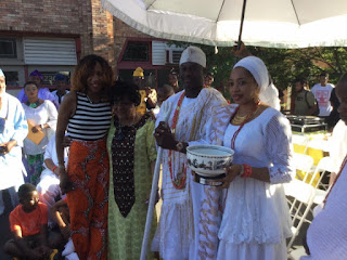 Ooni of Ife, Oba Adeyeye Ogunwusi at 41st Odunde Festival in Philadelphia, USA