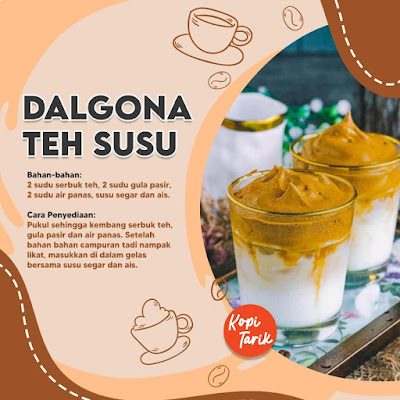 Dalgona Teh Susu