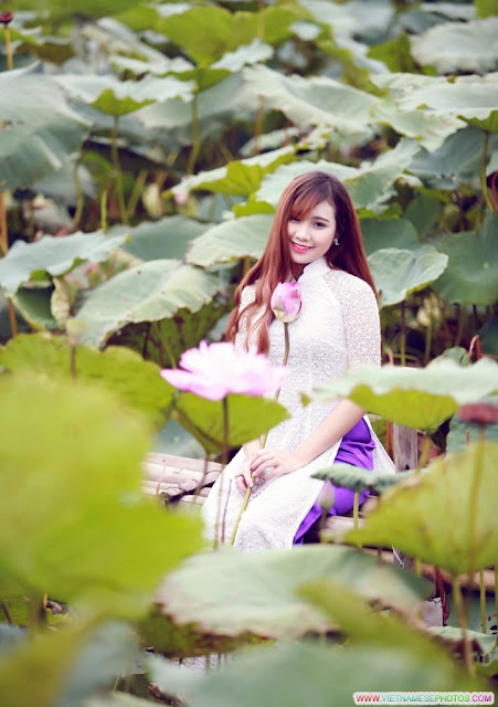 Beautiful Vietnamese Girl ao dai love story vol 41 3