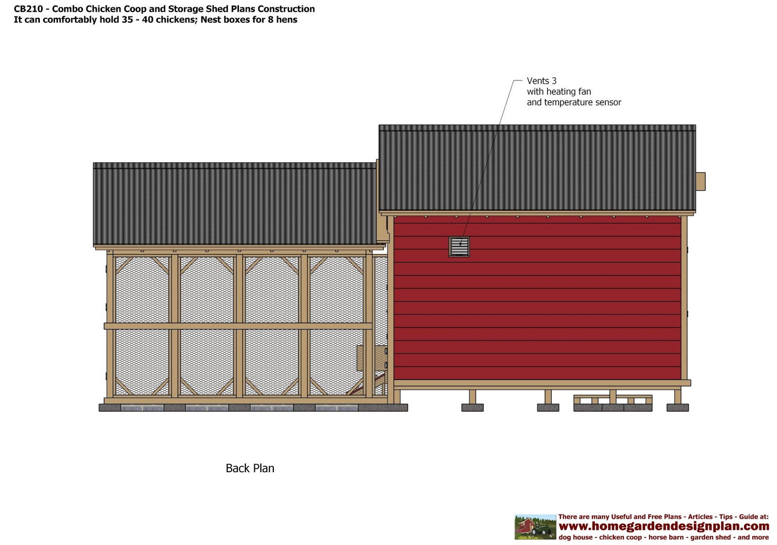 Storage Shed Chicken Coop