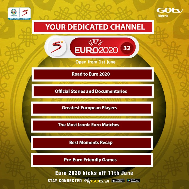  Enjoy Pre-Euro 2020 Activities Ahead of the Tournament On DStv and GOtv