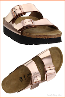 Women’s Arizona Platform Leather Footbed Sandals by Birkenstock - Buddy Blog Ideas