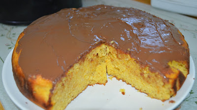cake, recipe, home made, baking, gluten free clementine and nutella cake 