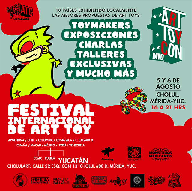 El Festival Art Toy 2023 llega a Mérida