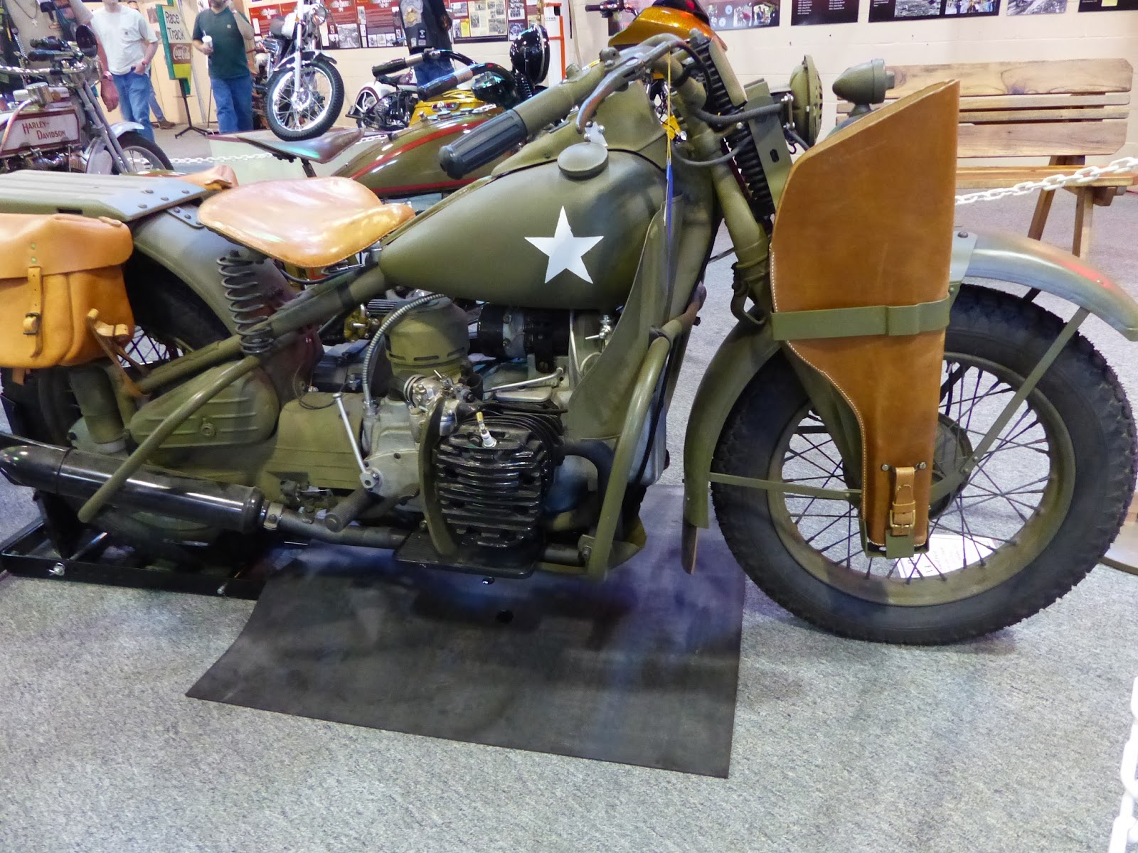 OldMotoDude 1942 Harley Davidson XA World War II Military 