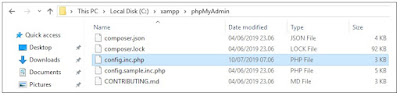 Cara Memberikan Password phpmyadmin pada XAMPP Web Server
