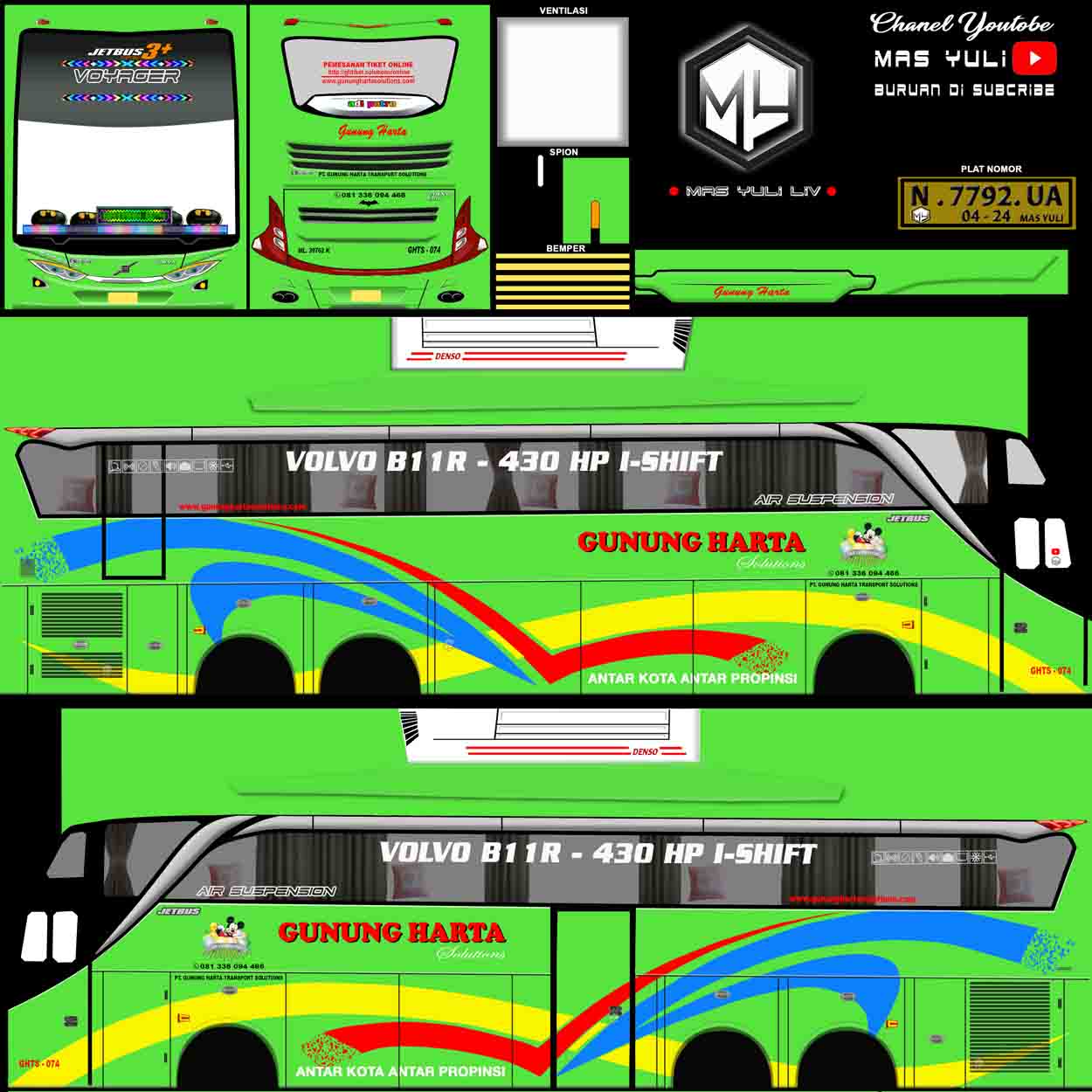 livery bussid ban 6