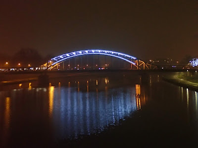 Kraków, świąteczne iluminacje w Krakowie