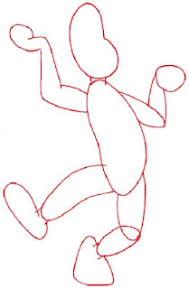 How to Draw a Cartoon Juggler