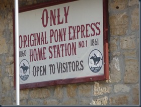 Marysville - Original Pony Express Home Station #1