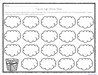 https://www.teacherspayteachers.com/Product/Popcorn-High-Frequency-Words-Activities-Literacy-First-List-A-583945