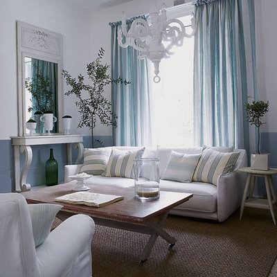 Design Interior Living Room on Like The Simple Feel Of This Room Paired With The Dramatic Curtain