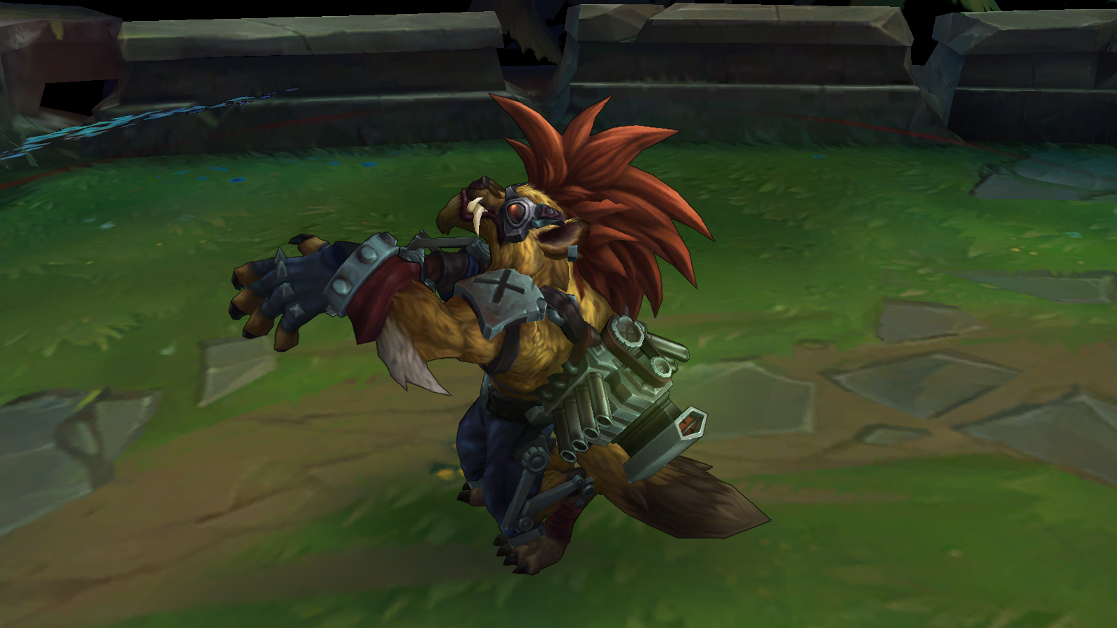 Mod Skin Warwick Hyena