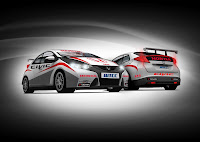 Honda Civic Super 2000 2012 (Rendering) Front Side, Rear Side