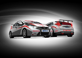 Honda Civic Super 2000 2012 (Rendering) Front Side, Rear Side