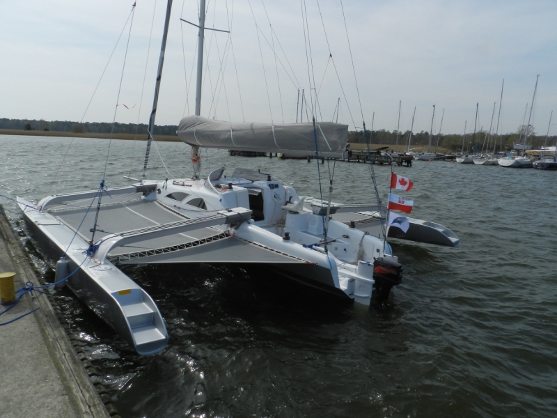 Trimaran Projects and Multihull News: TNT34 folding ...