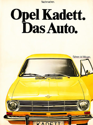 Το Kadett B γιόρτασε τα 50 Χρόνια του: “Opel Kadett. Das Auto“