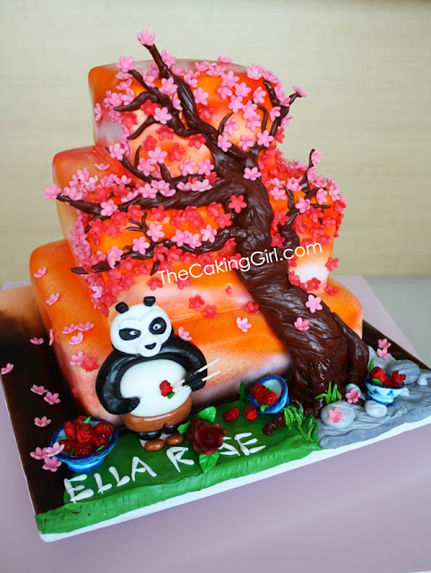 best kungfu panda cake