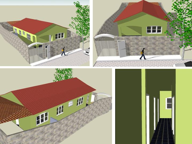 Casa feito no Sketchup 3D