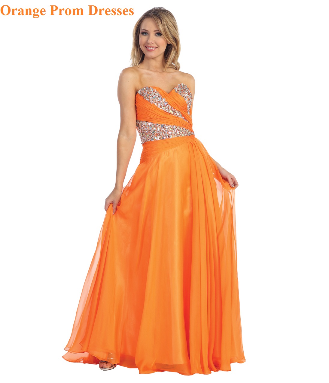 Orange Prom Dresses - Orange Dresses for Prom